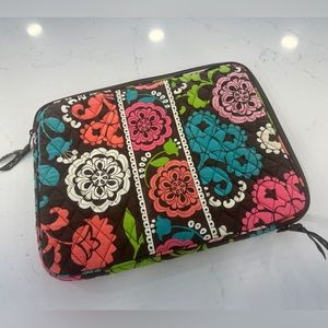 Vera Bradley laptop bag or Chromebook sleeve - EUC